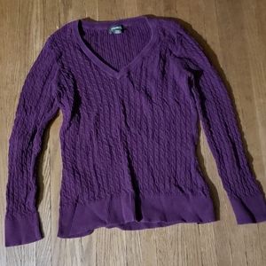 Vintage Purple Knit Sweater